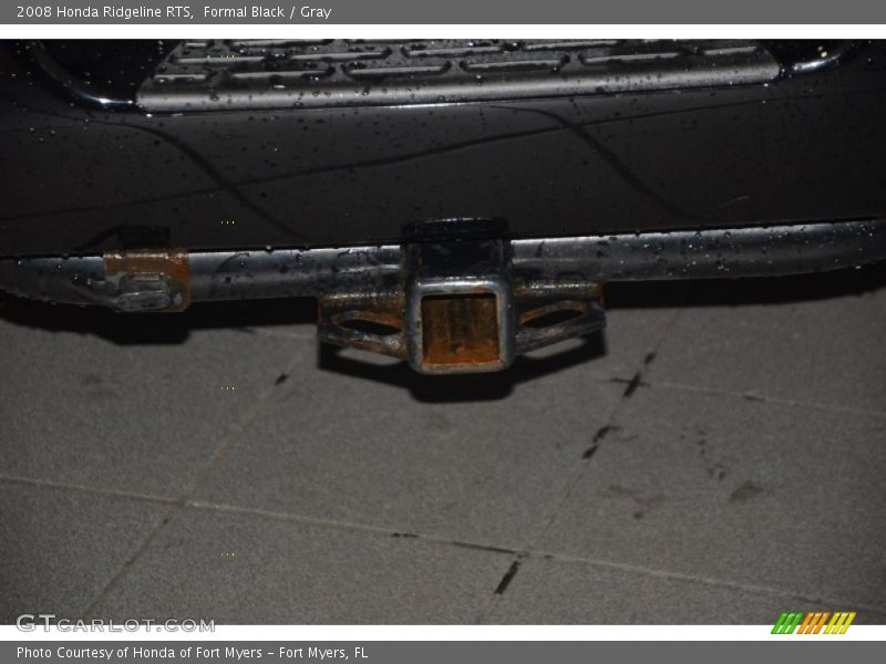 Formal Black / Gray 2008 Honda Ridgeline RTS