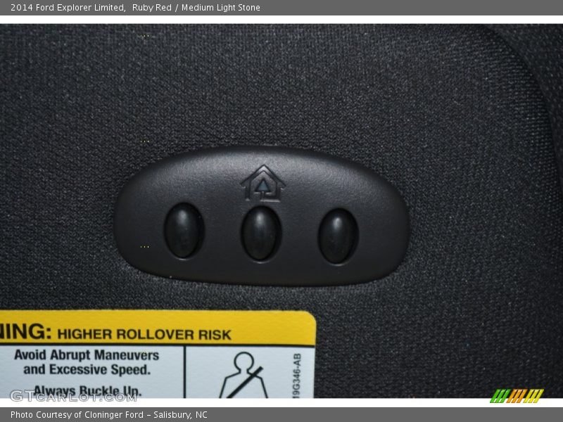 Ruby Red / Medium Light Stone 2014 Ford Explorer Limited