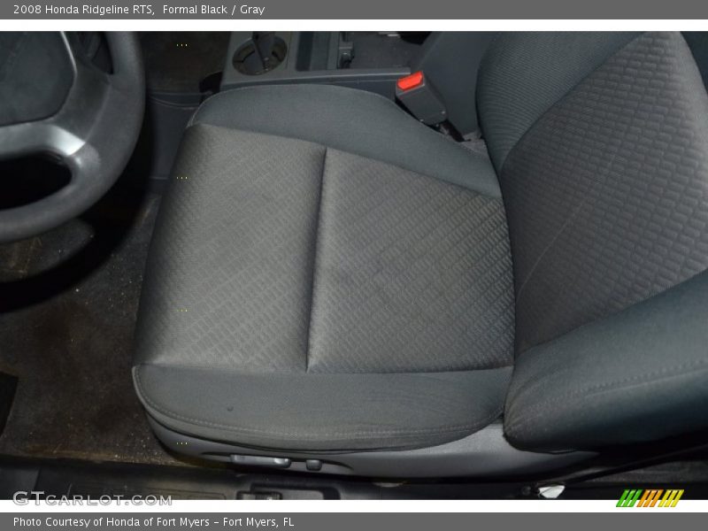 Formal Black / Gray 2008 Honda Ridgeline RTS