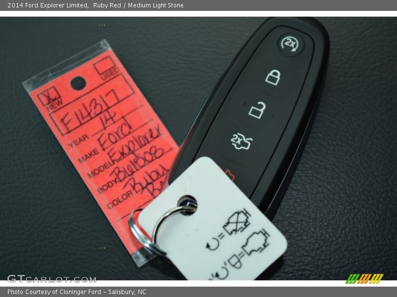 Ruby Red / Medium Light Stone 2014 Ford Explorer Limited