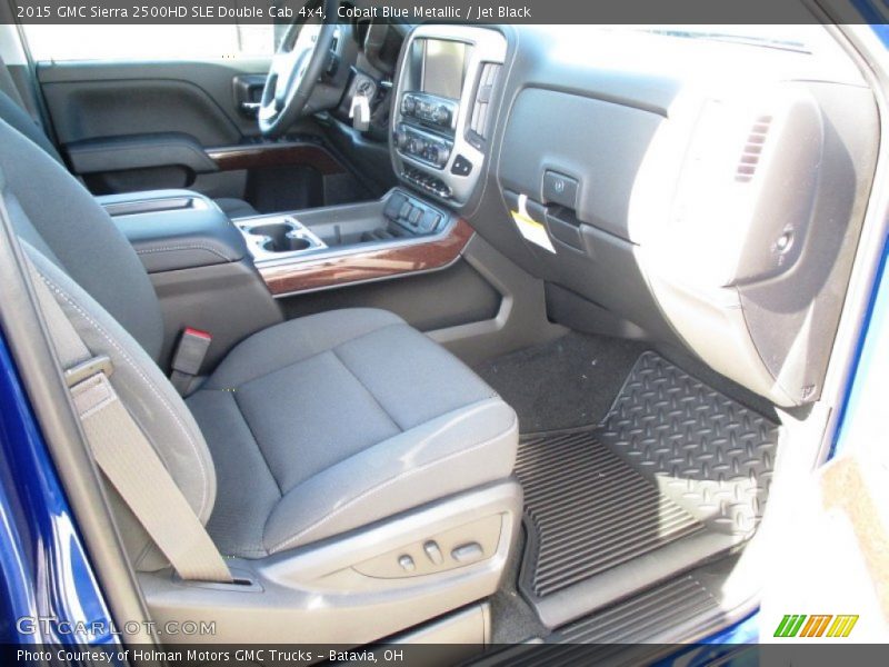 Cobalt Blue Metallic / Jet Black 2015 GMC Sierra 2500HD SLE Double Cab 4x4