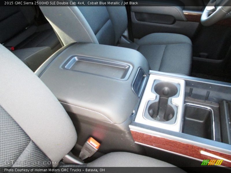 Cobalt Blue Metallic / Jet Black 2015 GMC Sierra 2500HD SLE Double Cab 4x4