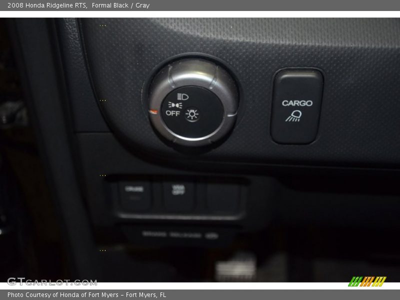 Formal Black / Gray 2008 Honda Ridgeline RTS