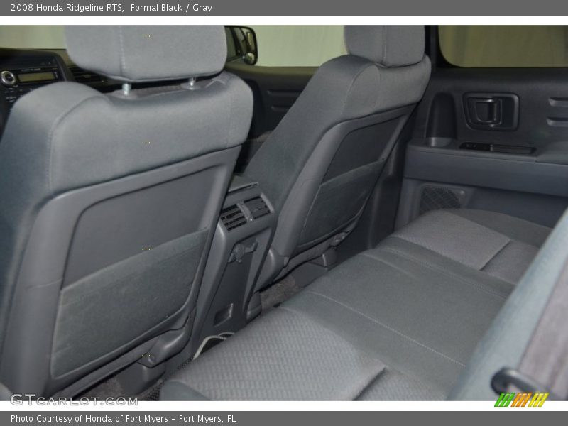 Formal Black / Gray 2008 Honda Ridgeline RTS