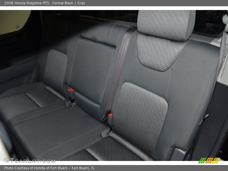 Formal Black / Gray 2008 Honda Ridgeline RTS