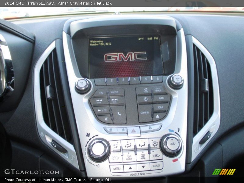 Ashen Gray Metallic / Jet Black 2014 GMC Terrain SLE AWD
