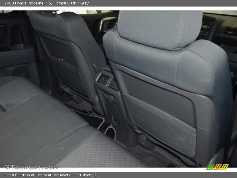 Formal Black / Gray 2008 Honda Ridgeline RTS