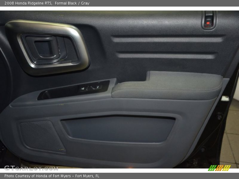 Formal Black / Gray 2008 Honda Ridgeline RTS