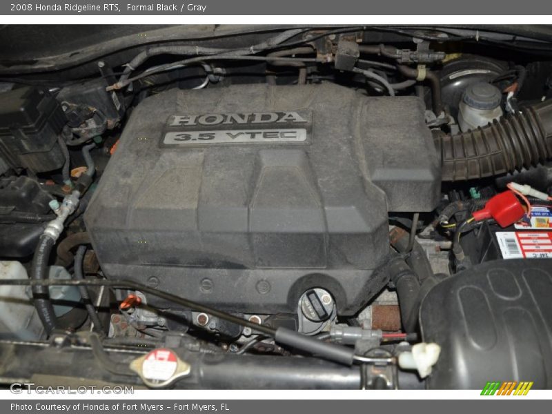 Formal Black / Gray 2008 Honda Ridgeline RTS