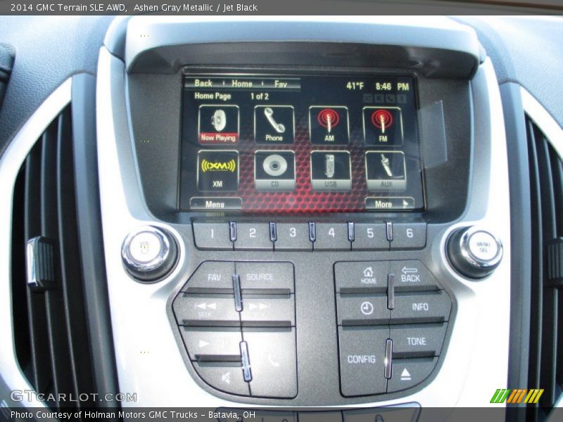 Ashen Gray Metallic / Jet Black 2014 GMC Terrain SLE AWD