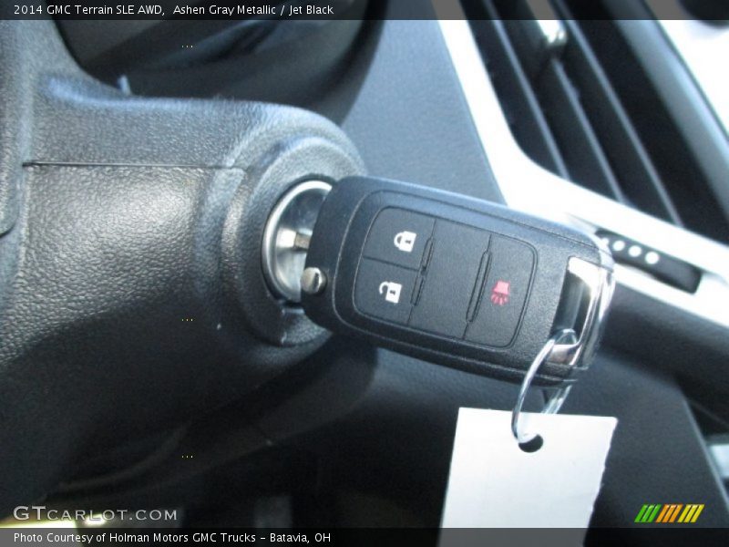 Ashen Gray Metallic / Jet Black 2014 GMC Terrain SLE AWD
