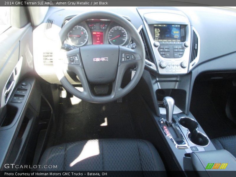 Ashen Gray Metallic / Jet Black 2014 GMC Terrain SLE AWD