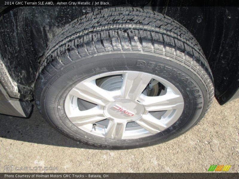Ashen Gray Metallic / Jet Black 2014 GMC Terrain SLE AWD