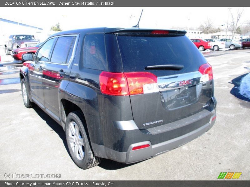 Ashen Gray Metallic / Jet Black 2014 GMC Terrain SLE AWD