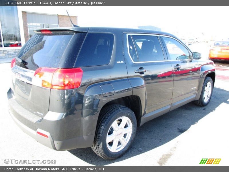 Ashen Gray Metallic / Jet Black 2014 GMC Terrain SLE AWD
