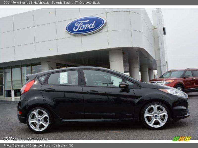 Tuxedo Black / ST Charcoal Black 2014 Ford Fiesta ST Hatchback
