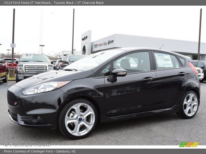 Tuxedo Black / ST Charcoal Black 2014 Ford Fiesta ST Hatchback