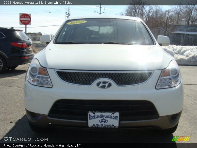 Stone White / Beige 2008 Hyundai Veracruz SE