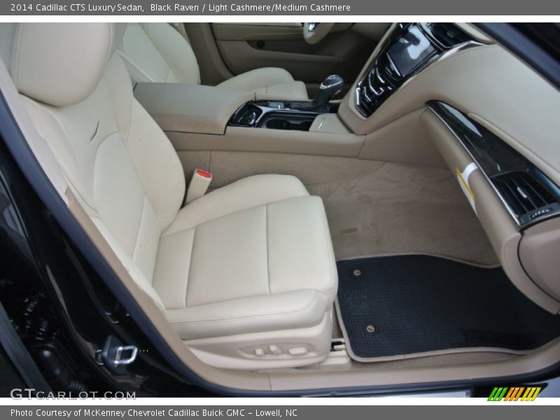 Black Raven / Light Cashmere/Medium Cashmere 2014 Cadillac CTS Luxury Sedan