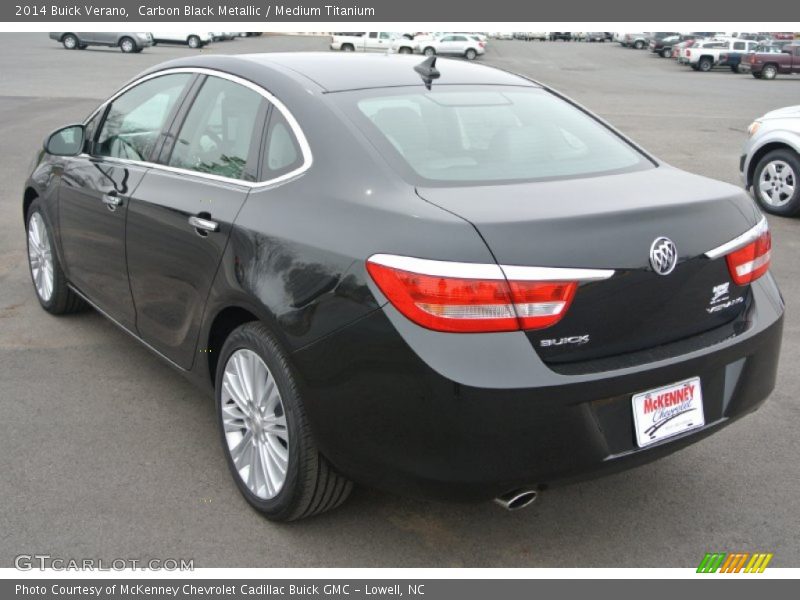 Carbon Black Metallic / Medium Titanium 2014 Buick Verano