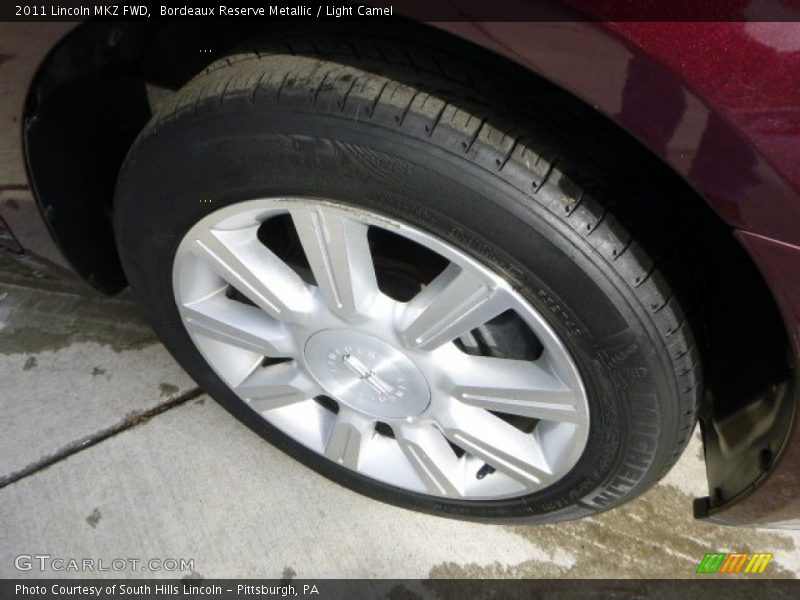 Bordeaux Reserve Metallic / Light Camel 2011 Lincoln MKZ FWD