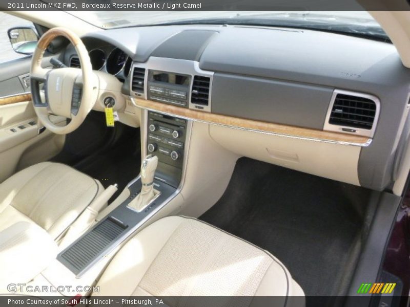 Bordeaux Reserve Metallic / Light Camel 2011 Lincoln MKZ FWD