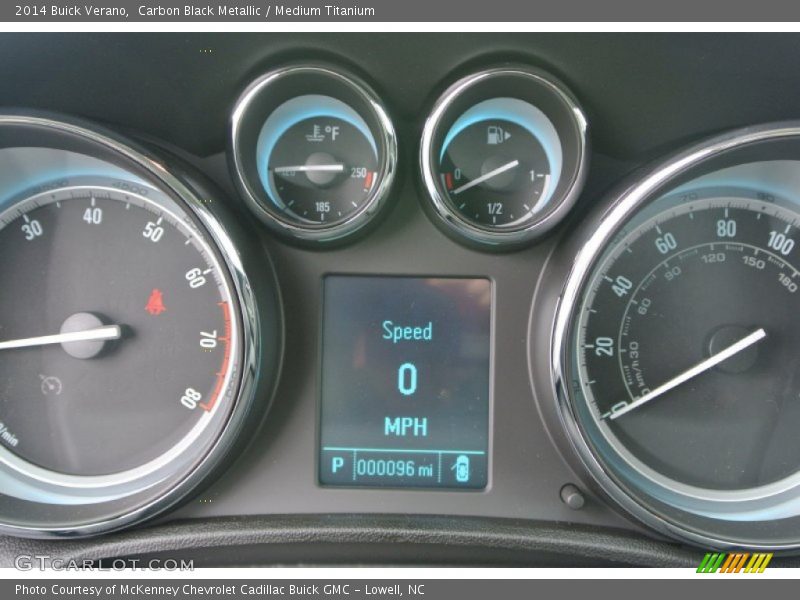 Carbon Black Metallic / Medium Titanium 2014 Buick Verano