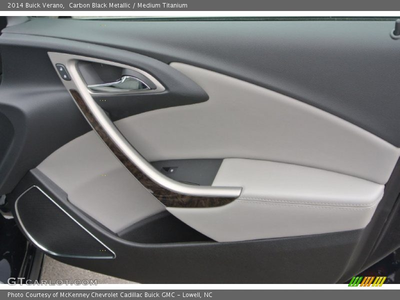 Carbon Black Metallic / Medium Titanium 2014 Buick Verano
