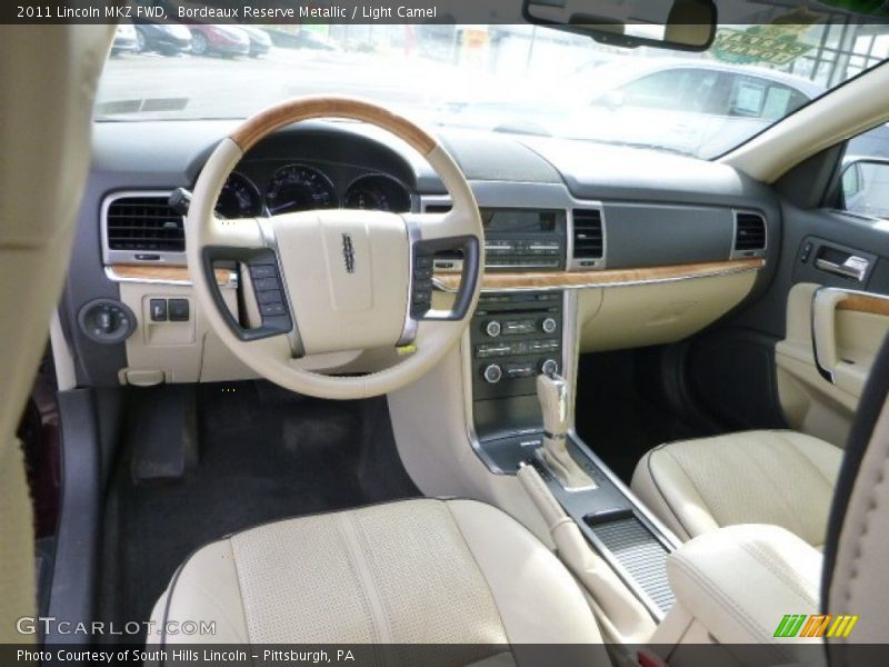 Bordeaux Reserve Metallic / Light Camel 2011 Lincoln MKZ FWD