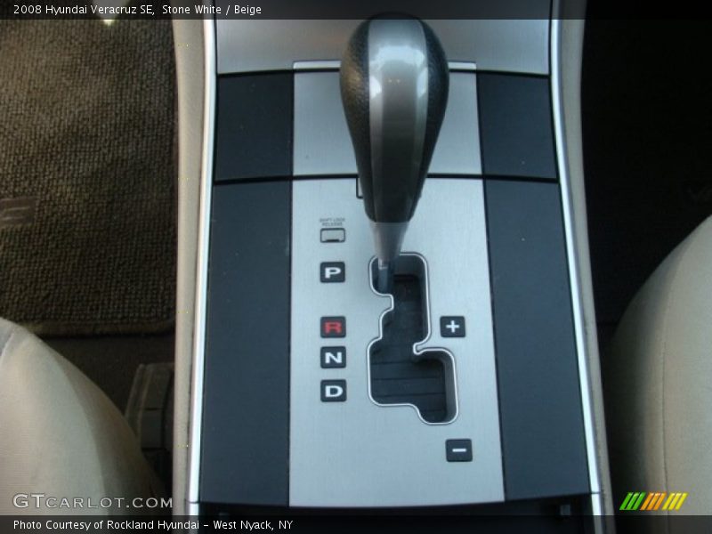 Stone White / Beige 2008 Hyundai Veracruz SE