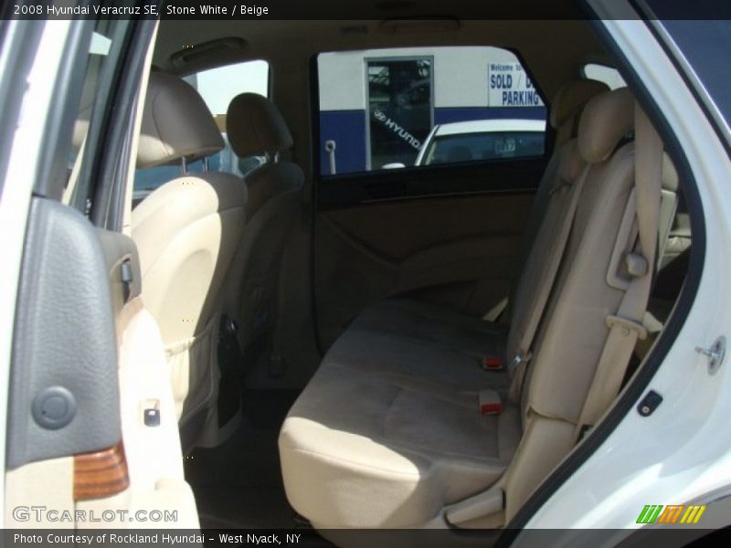 Stone White / Beige 2008 Hyundai Veracruz SE