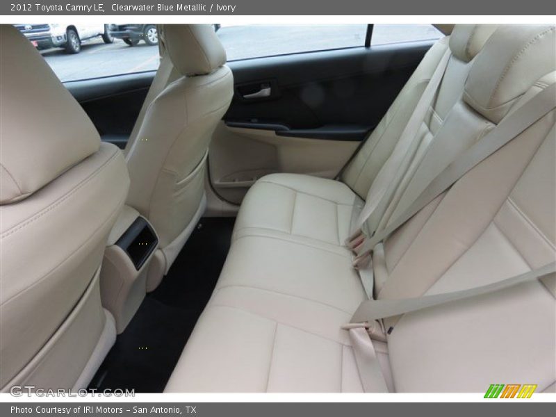 Clearwater Blue Metallic / Ivory 2012 Toyota Camry LE