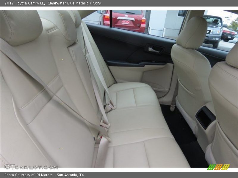 Clearwater Blue Metallic / Ivory 2012 Toyota Camry LE