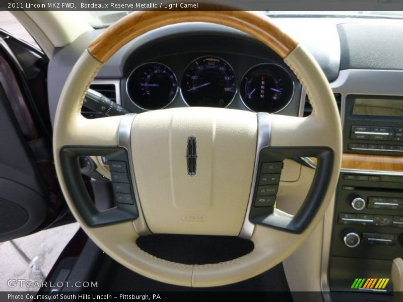 Bordeaux Reserve Metallic / Light Camel 2011 Lincoln MKZ FWD
