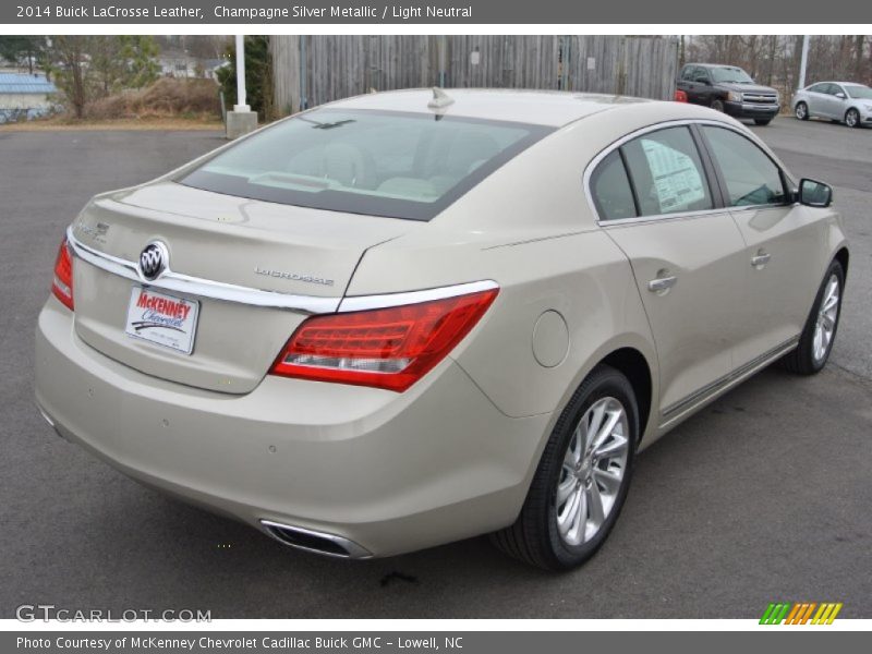 Champagne Silver Metallic / Light Neutral 2014 Buick LaCrosse Leather