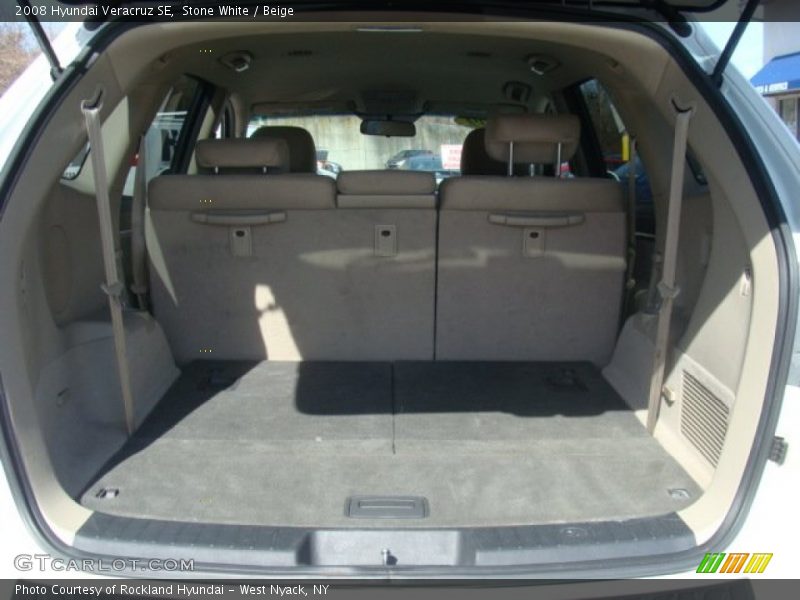 Stone White / Beige 2008 Hyundai Veracruz SE