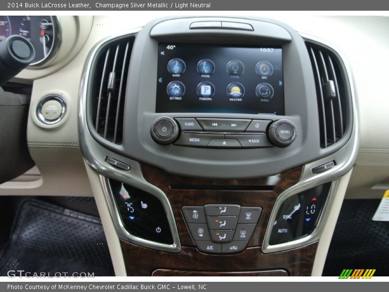 Champagne Silver Metallic / Light Neutral 2014 Buick LaCrosse Leather