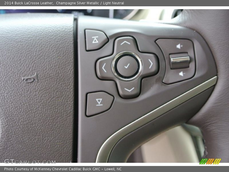 Champagne Silver Metallic / Light Neutral 2014 Buick LaCrosse Leather