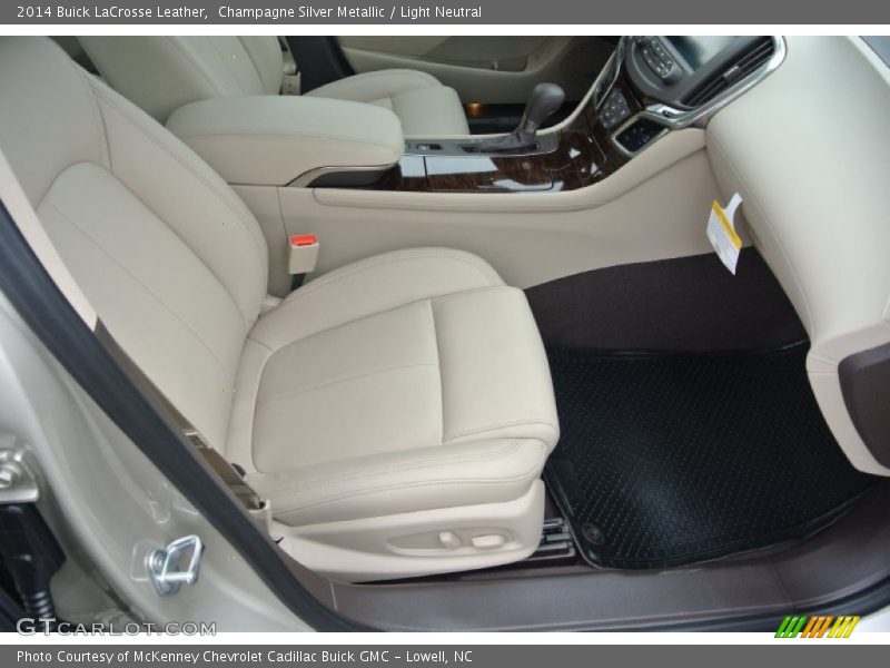 Champagne Silver Metallic / Light Neutral 2014 Buick LaCrosse Leather