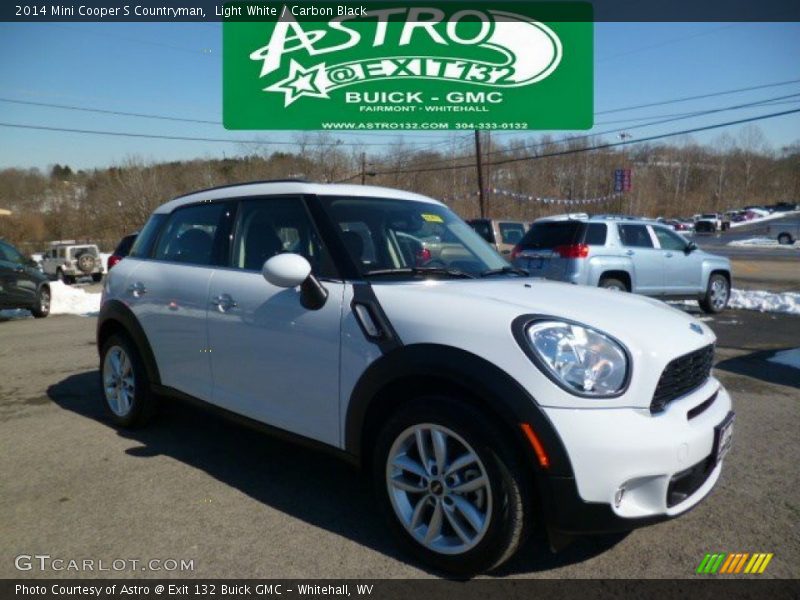 Light White / Carbon Black 2014 Mini Cooper S Countryman