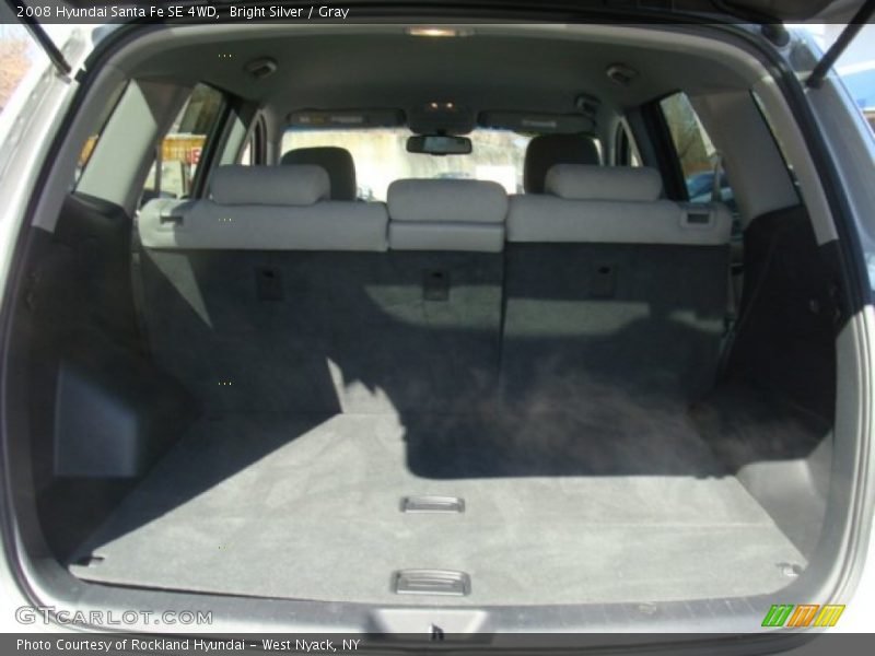 Bright Silver / Gray 2008 Hyundai Santa Fe SE 4WD