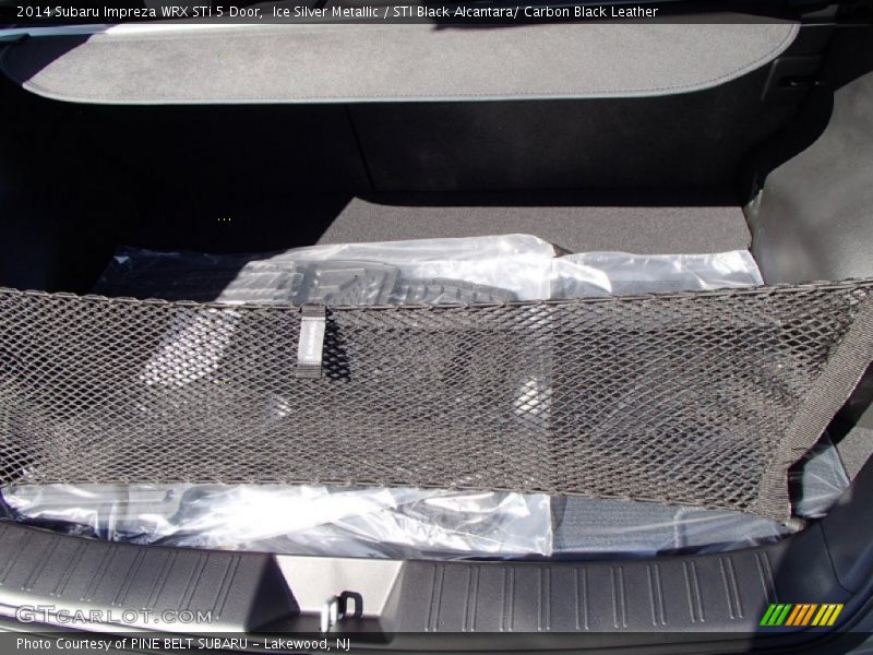 Ice Silver Metallic / STI Black Alcantara/ Carbon Black Leather 2014 Subaru Impreza WRX STi 5 Door