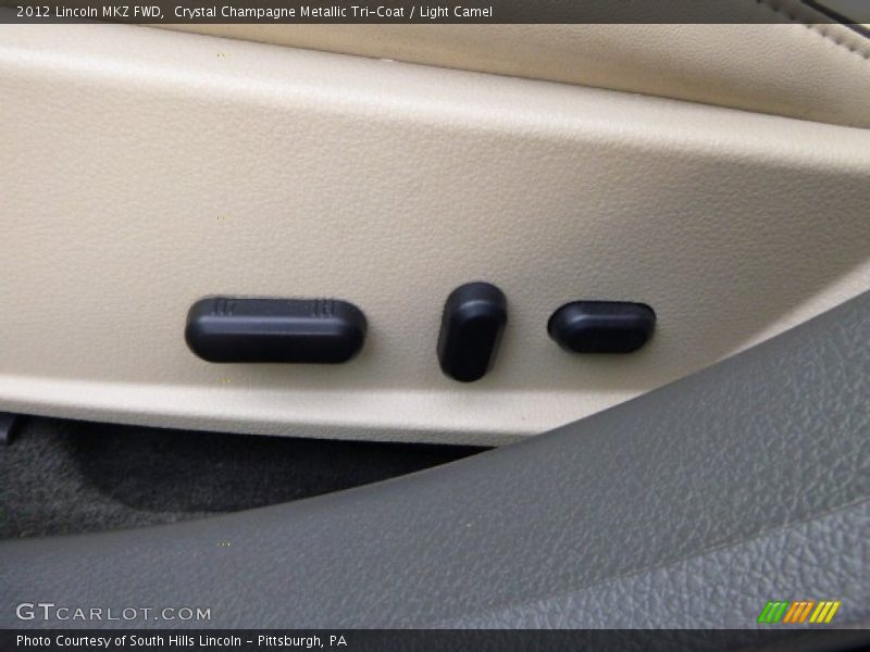 Crystal Champagne Metallic Tri-Coat / Light Camel 2012 Lincoln MKZ FWD