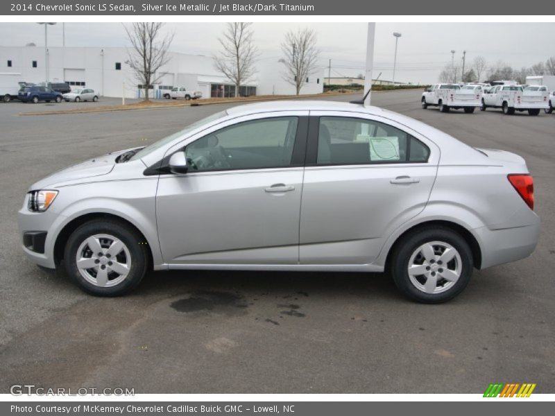  2014 Sonic LS Sedan Silver Ice Metallic