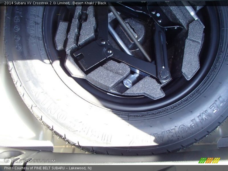 Desert Khaki / Black 2014 Subaru XV Crosstrek 2.0i Limited