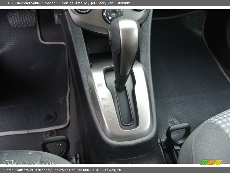  2014 Sonic LS Sedan 6 Speed Automatic Shifter