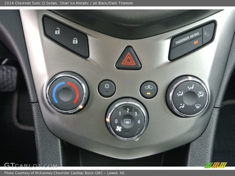 Controls of 2014 Sonic LS Sedan