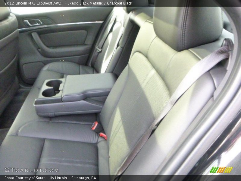 Tuxedo Black Metallic / Charcoal Black 2012 Lincoln MKS EcoBoost AWD