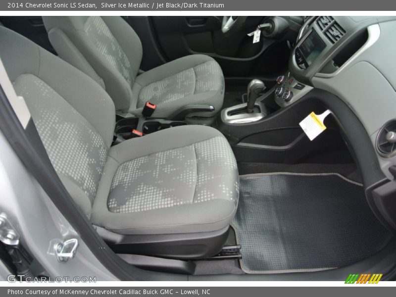 Front Seat of 2014 Sonic LS Sedan