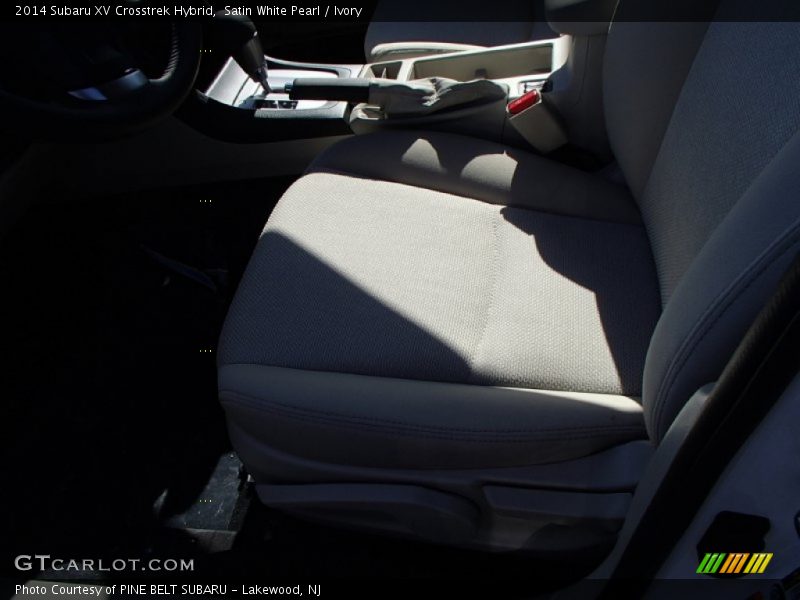 Satin White Pearl / Ivory 2014 Subaru XV Crosstrek Hybrid
